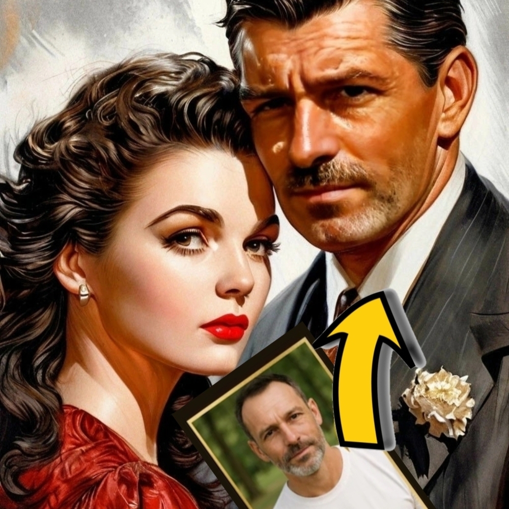 Gone With The Wind Film Noir Painting With You On It